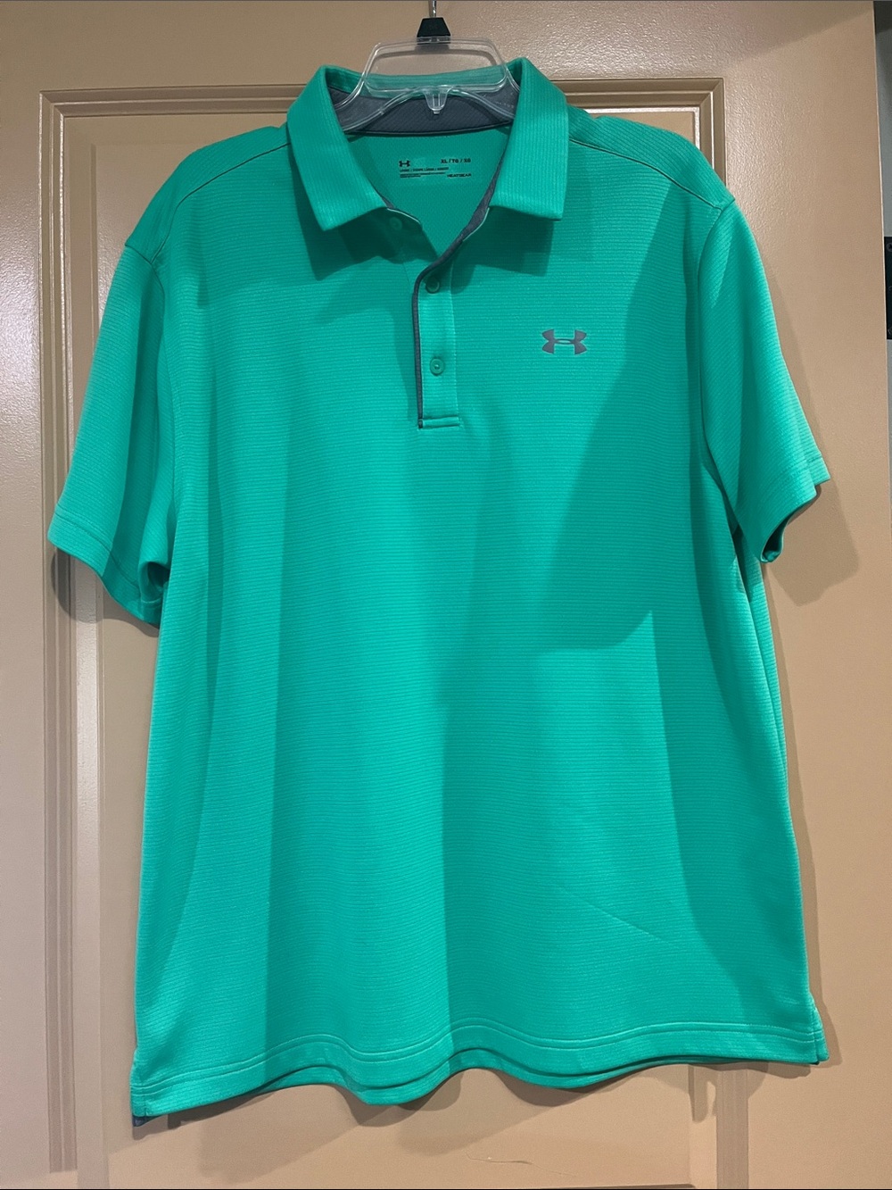 Under Armour Men’s Teal Performance Polo Men’s XL Shirt